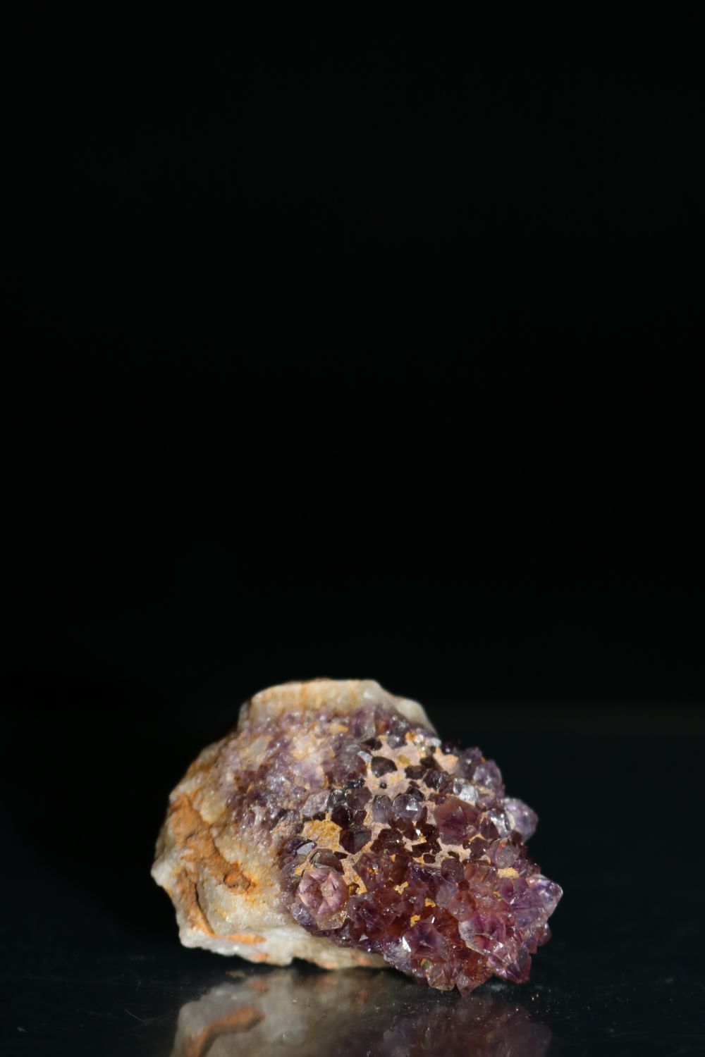 Natural Small Dark Amethyst Clusters