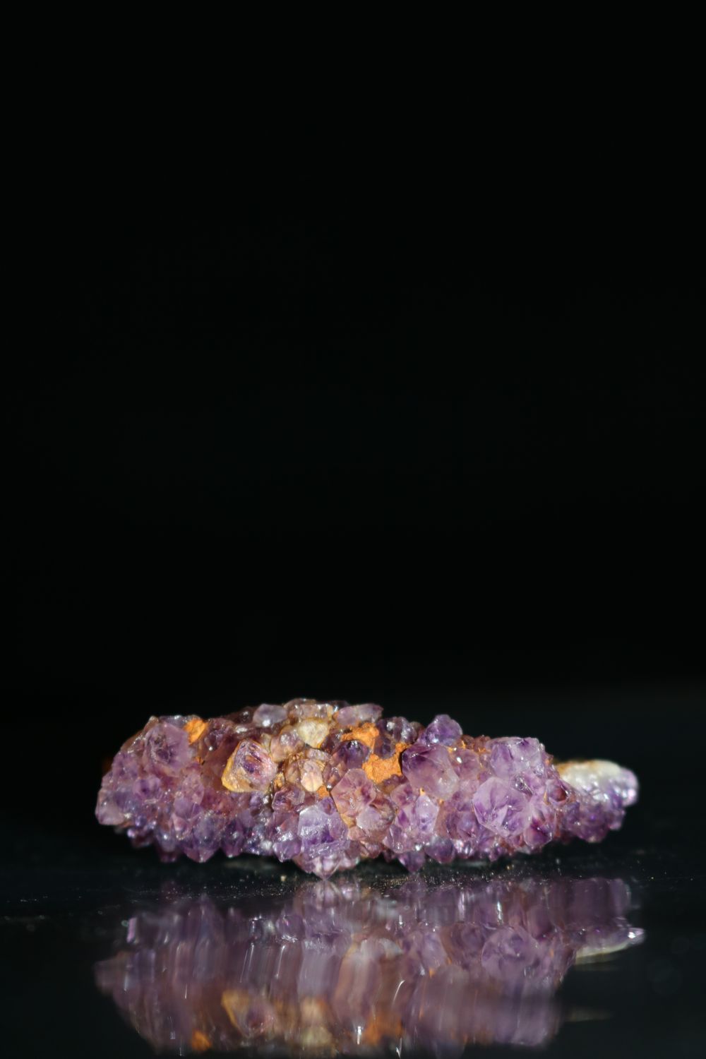 Natural Small Dark Amethyst Clusters