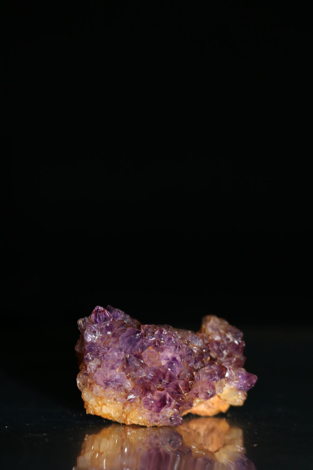 Natural Small Dark Amethyst Clusters