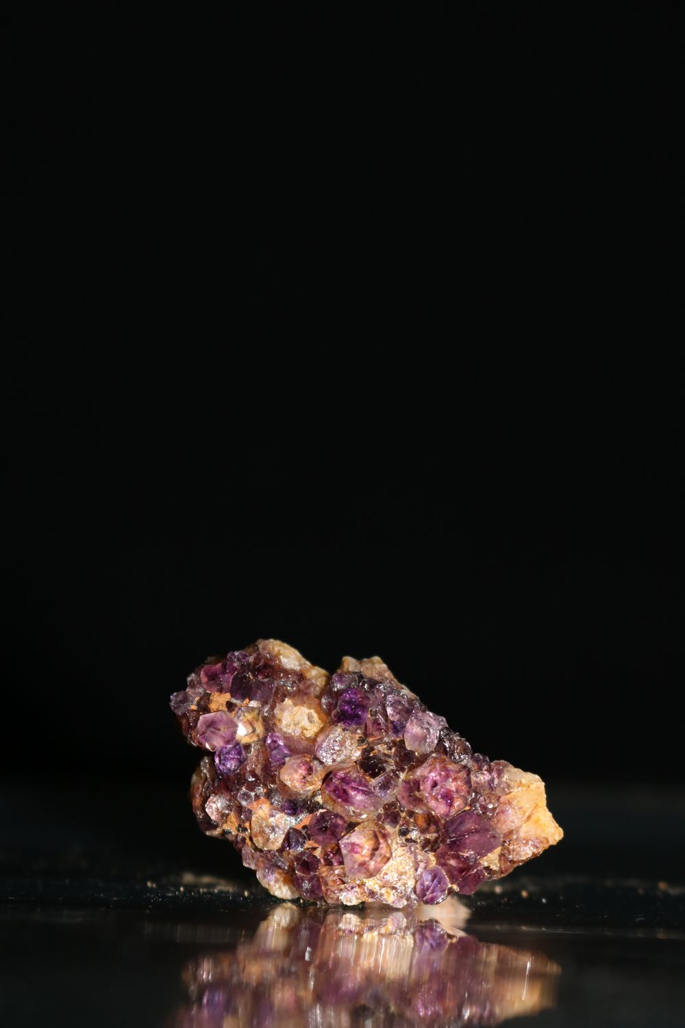 Natural Small Dark Amethyst Clusters
