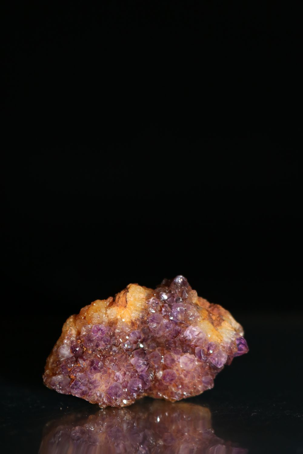 Natural Small Dark Amethyst Clusters
