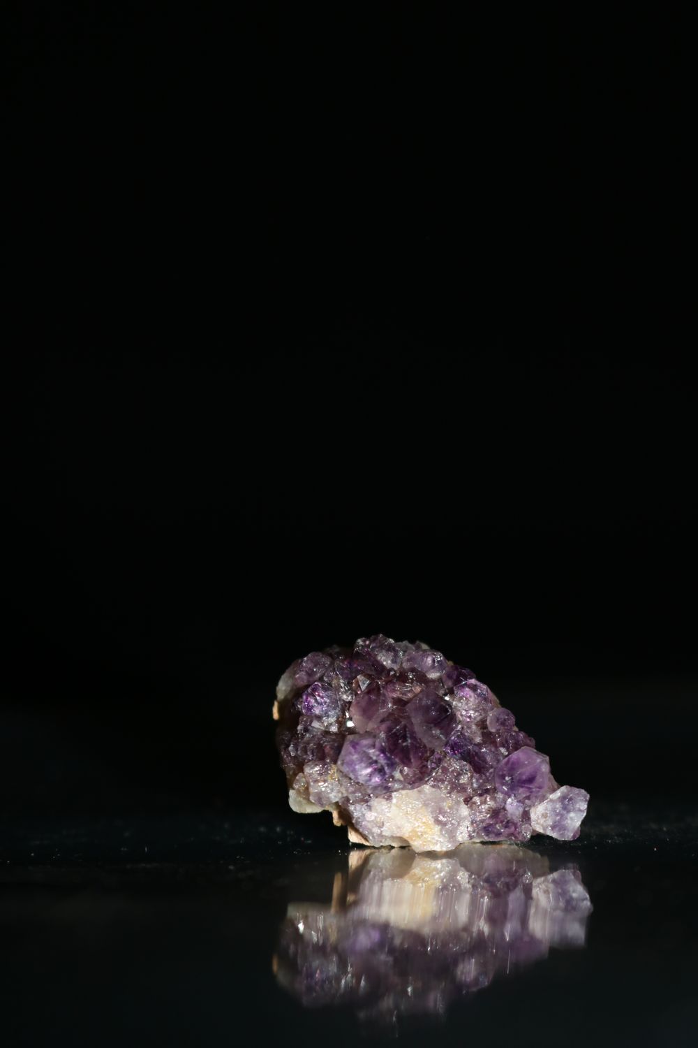 Natural Small Dark Amethyst Clusters