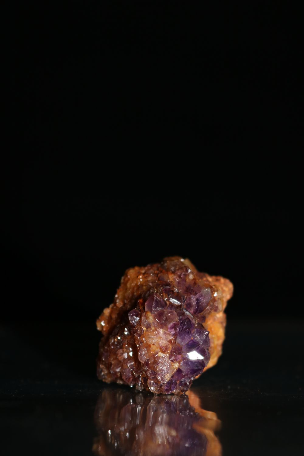Natural Small Dark Amethyst Clusters