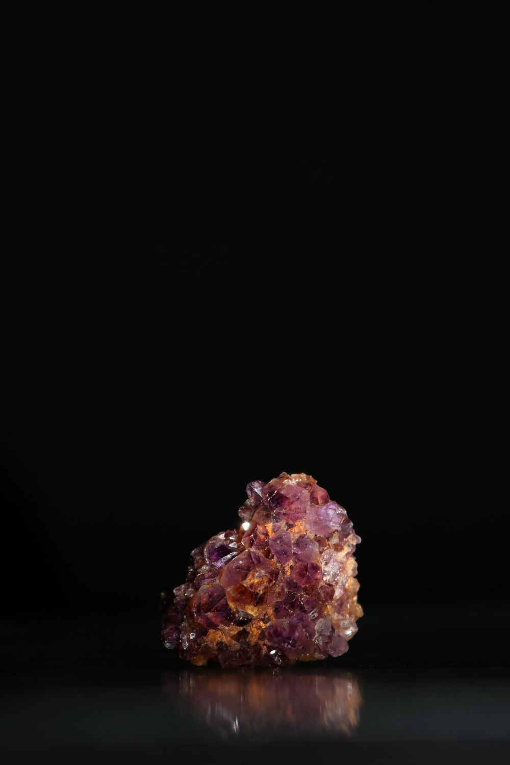 Natural Small Dark Amethyst Clusters