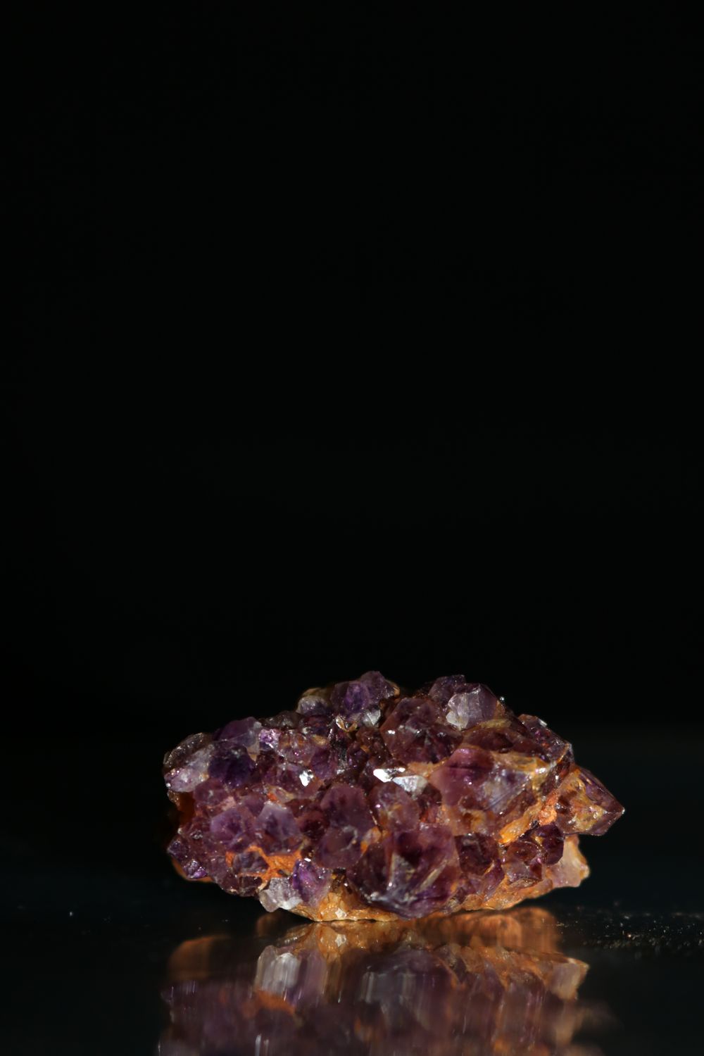 Natural Small Dark Amethyst Clusters