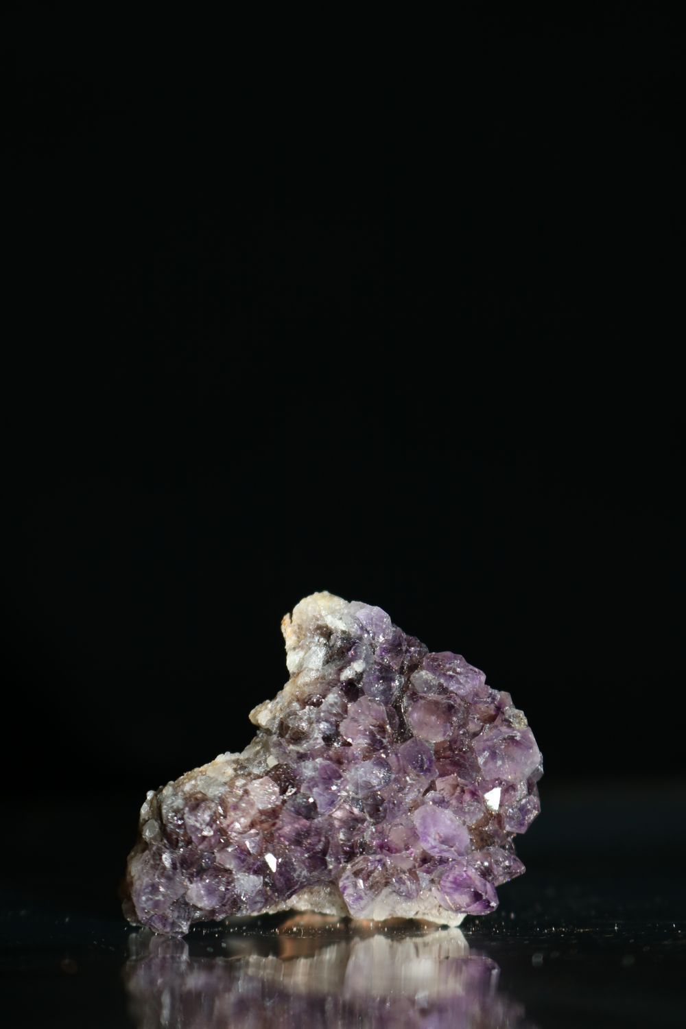 Natural Small Dark Amethyst Clusters