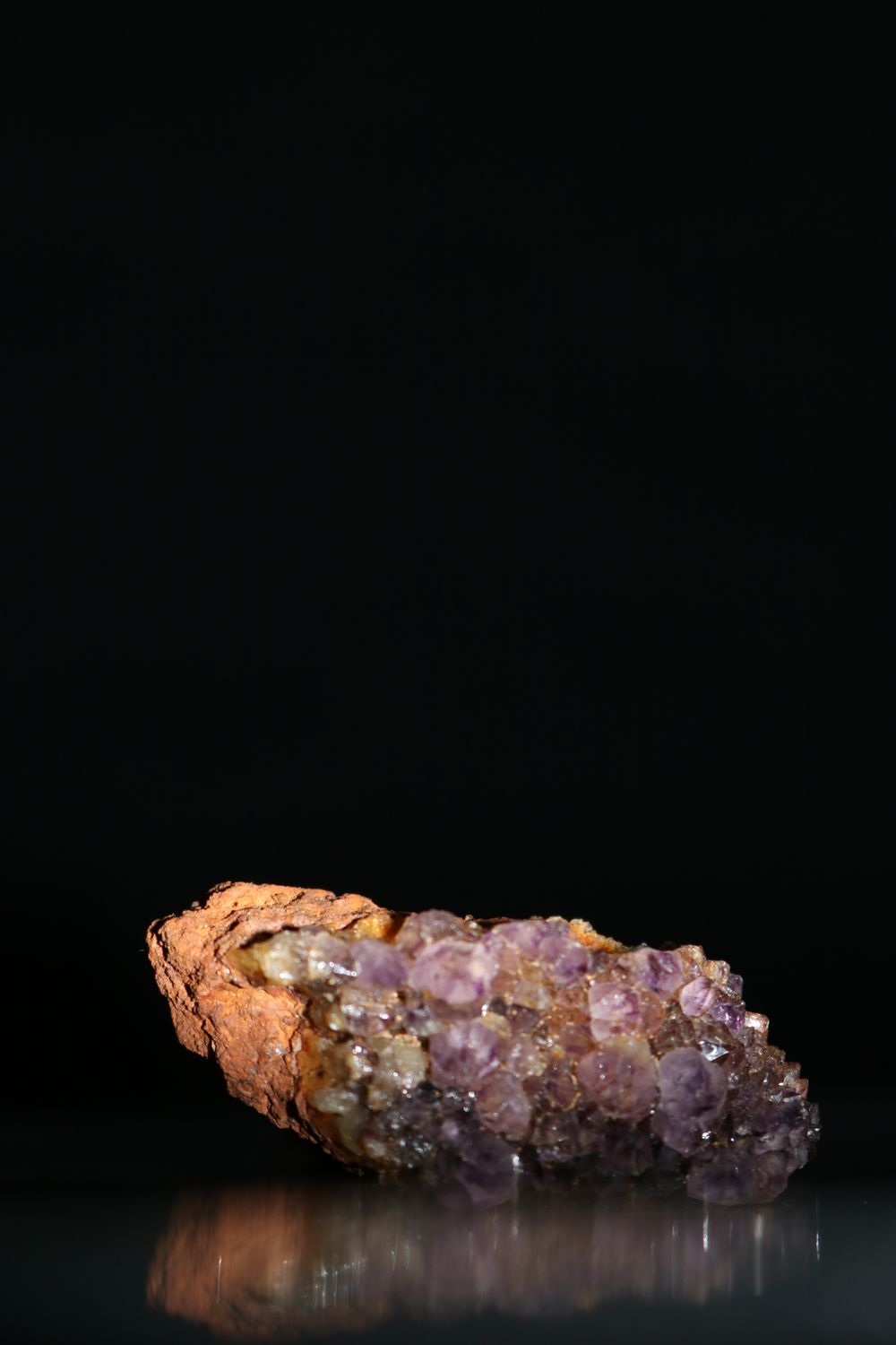 Natural Small Dark Amethyst Clusters