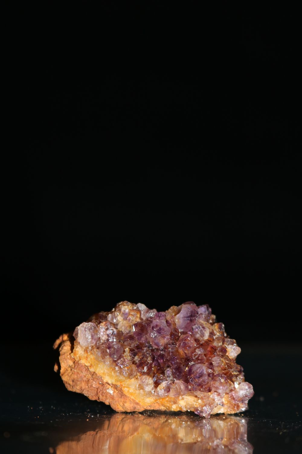 Natural Small Dark Amethyst Clusters