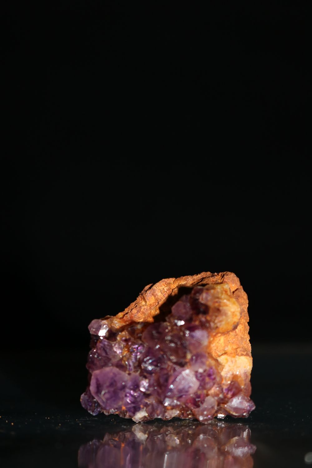 Natural Small Dark Amethyst Clusters