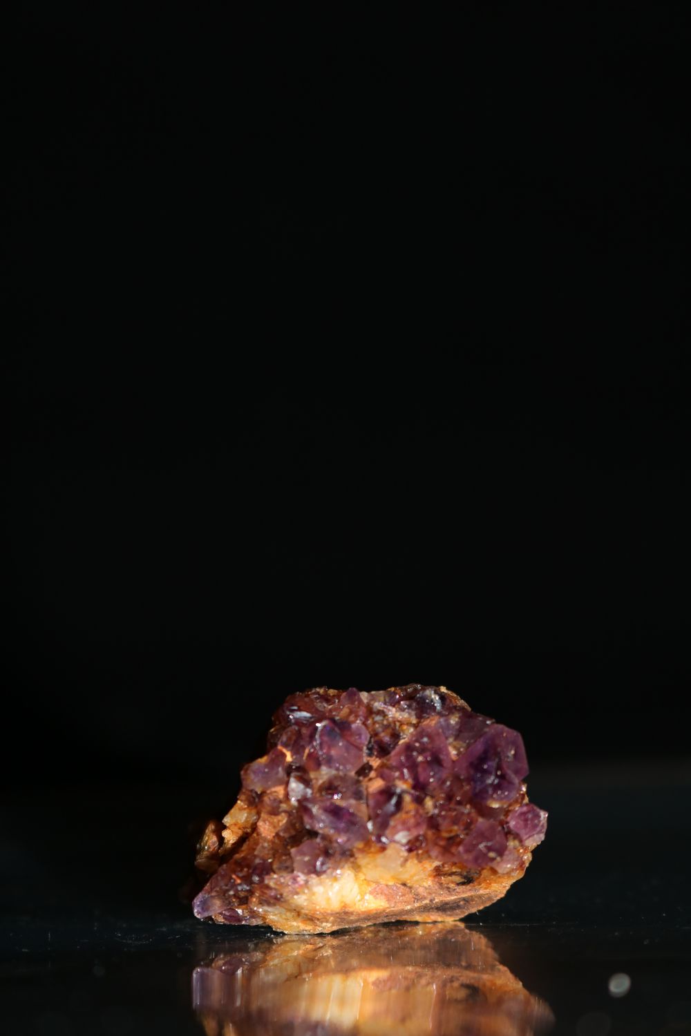 Natural Small Dark Amethyst Clusters