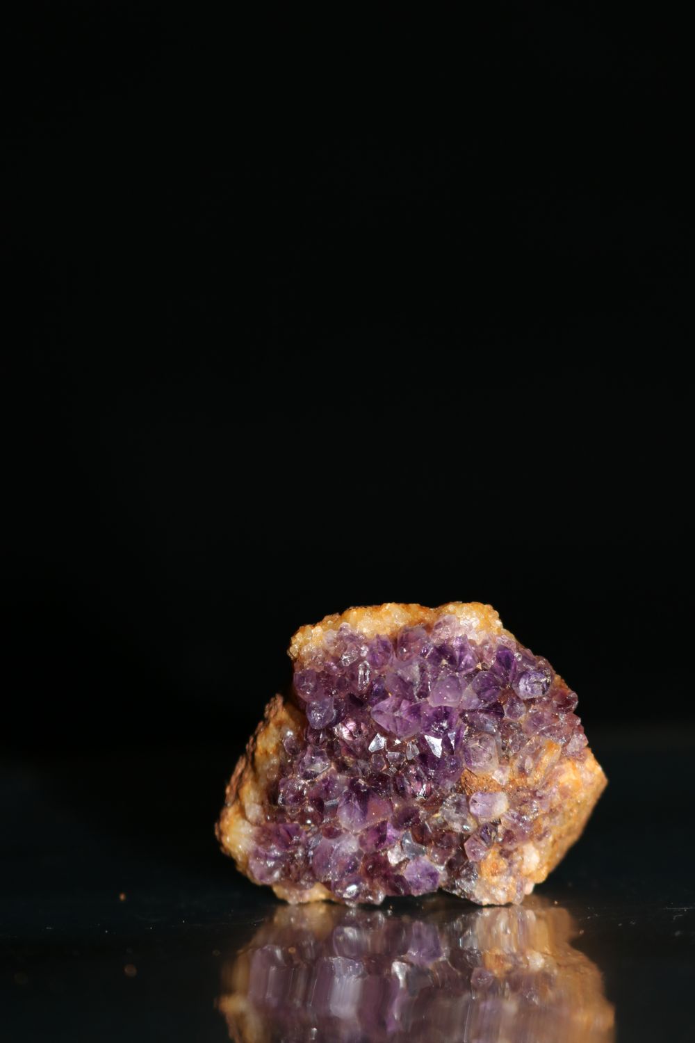 Natural Small Dark Amethyst Clusters