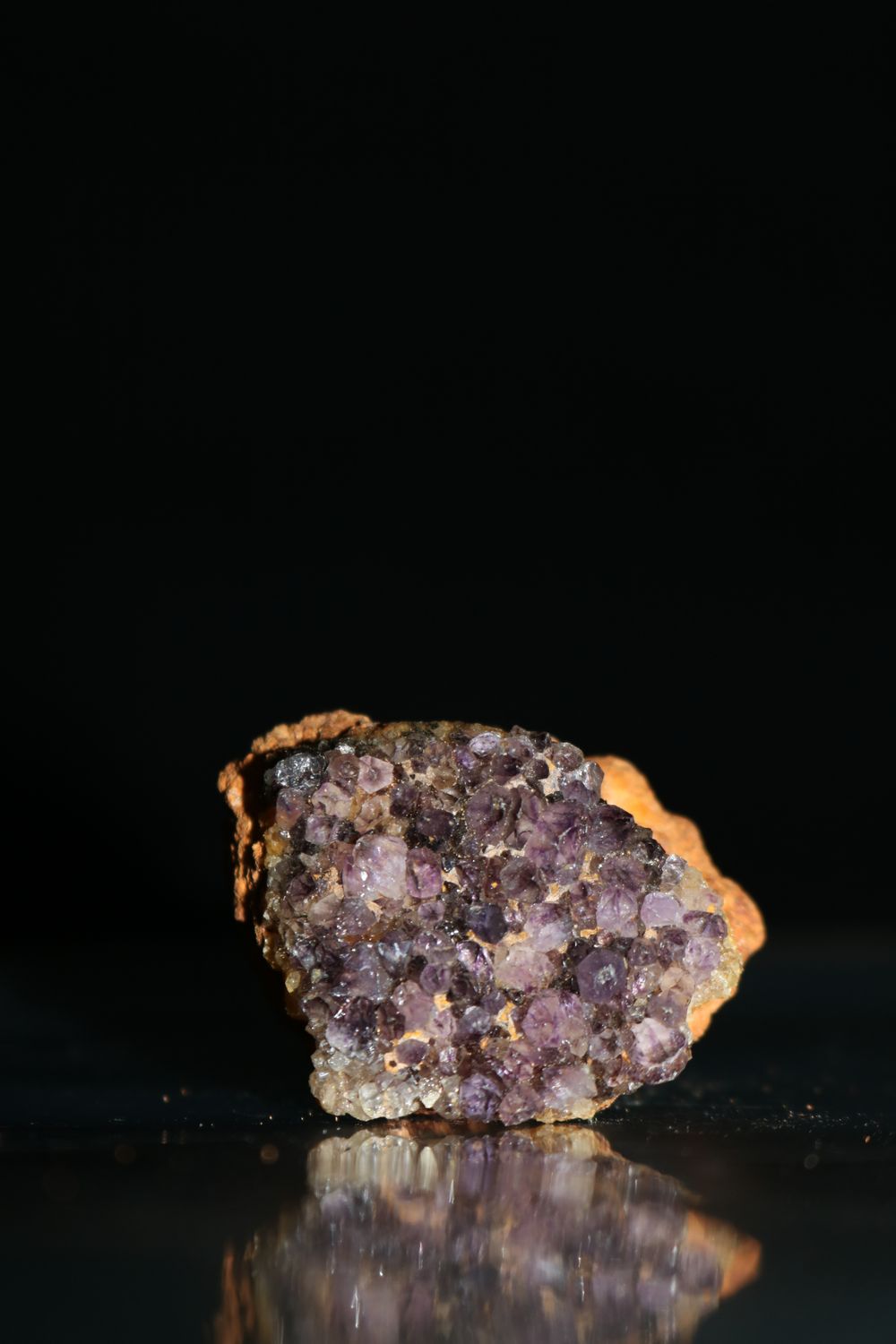 Natural Small Dark Amethyst Clusters