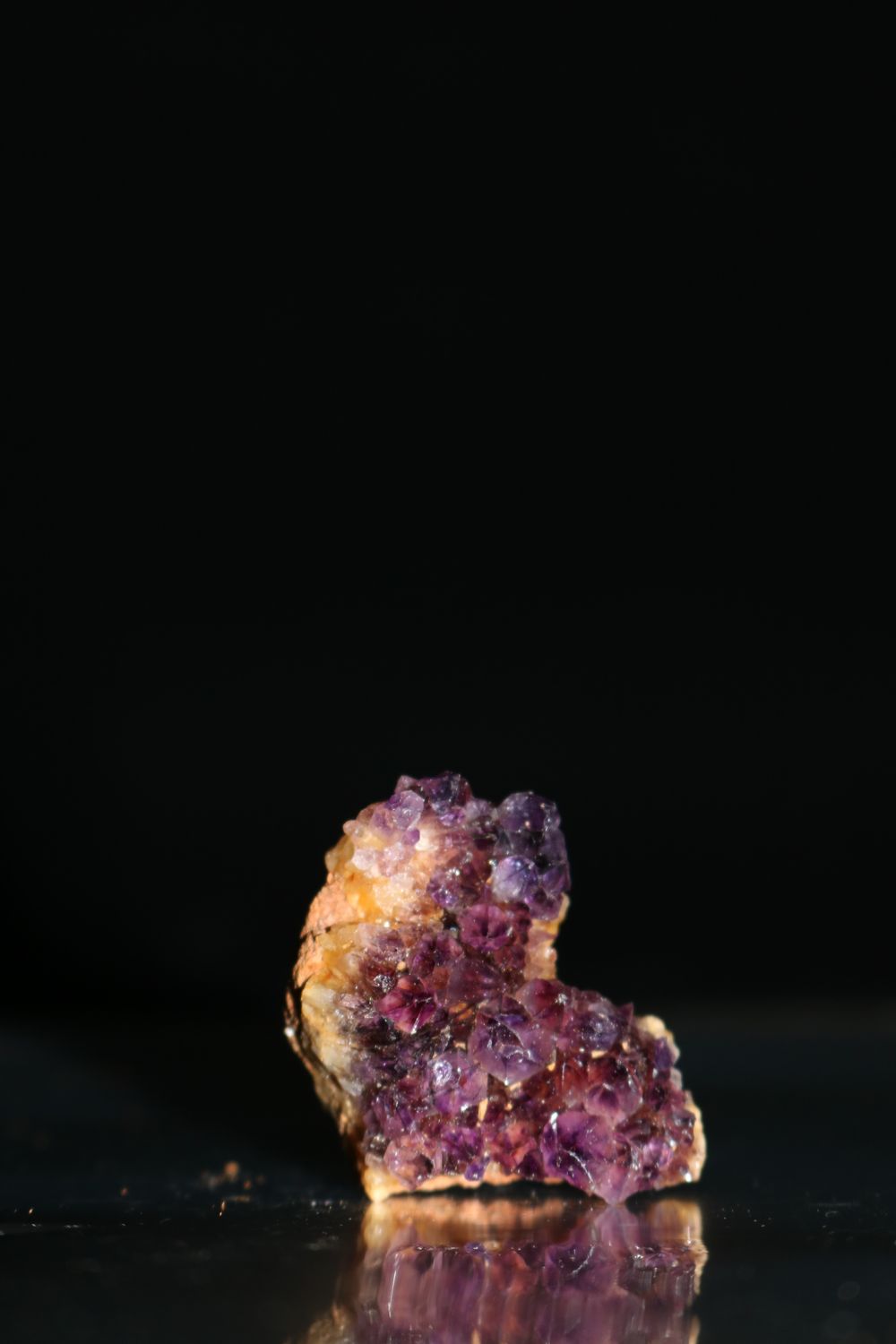 Natural Small Dark Amethyst Clusters