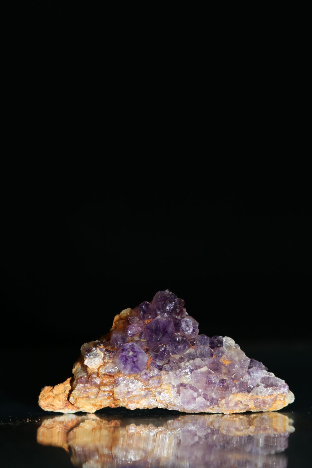 Natural Small Dark Amethyst Clusters