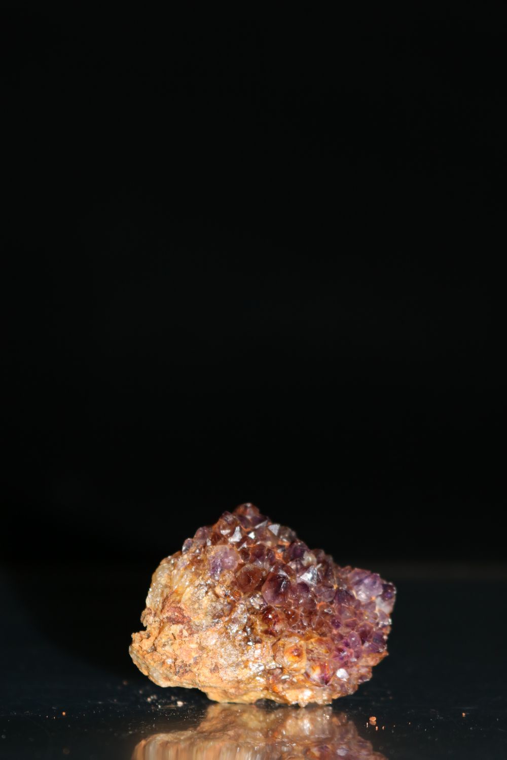 Natural Small Dark Amethyst Clusters