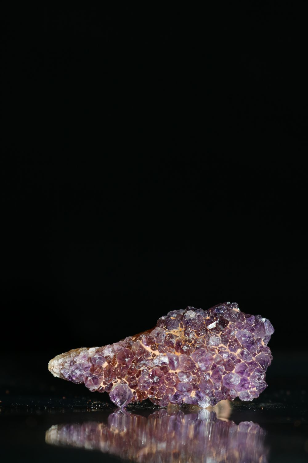 Natural Small Dark Amethyst Clusters
