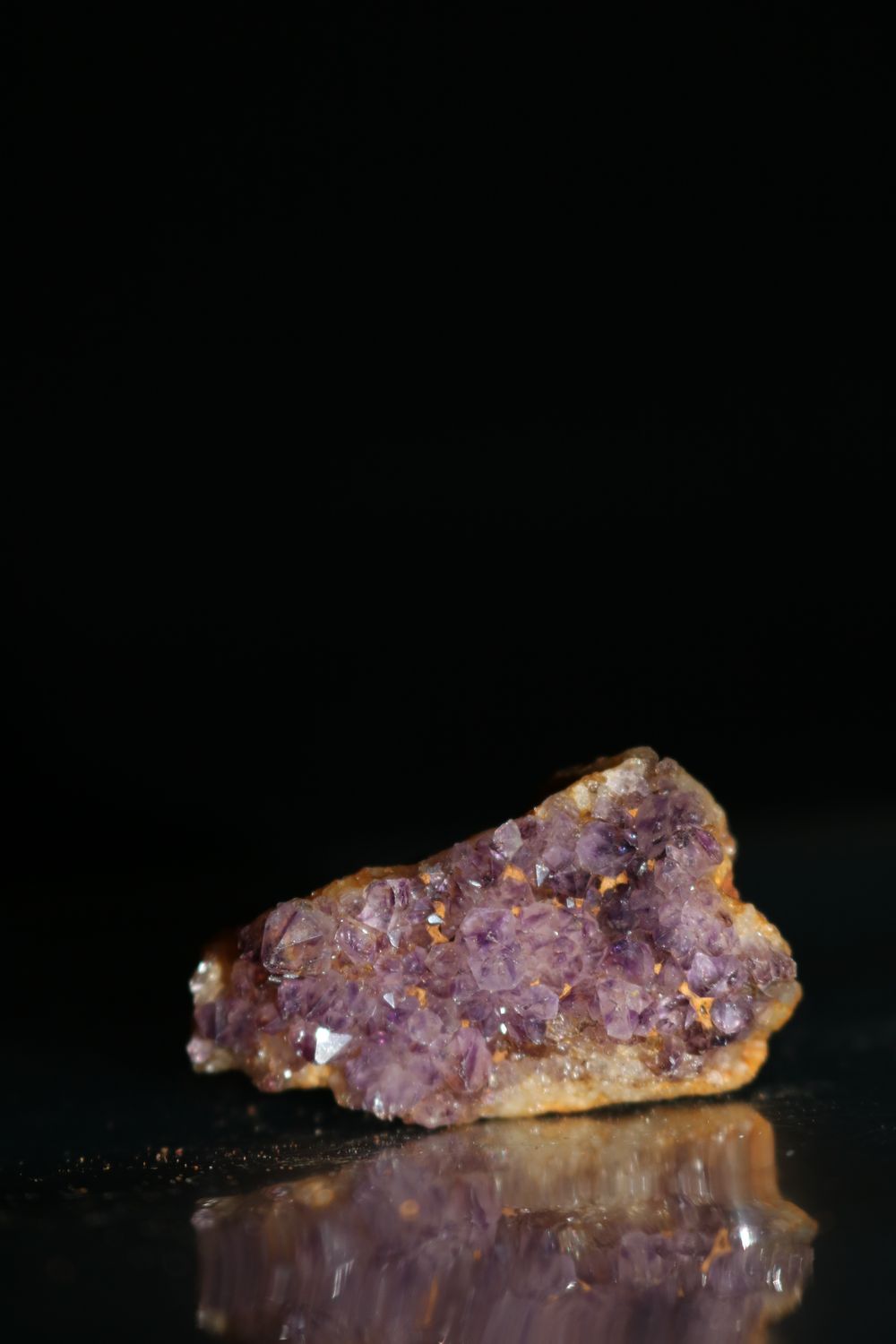 Natural Small Dark Amethyst Clusters
