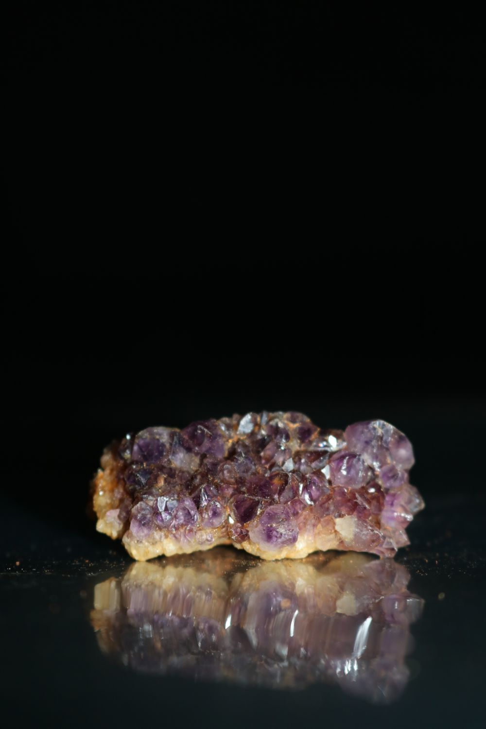 Natural Small Dark Amethyst Clusters