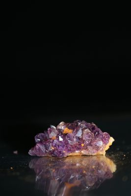 Natural Small Dark Amethyst Clusters