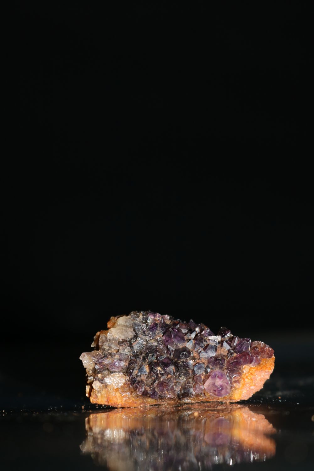 Natural Small Dark Amethyst Clusters