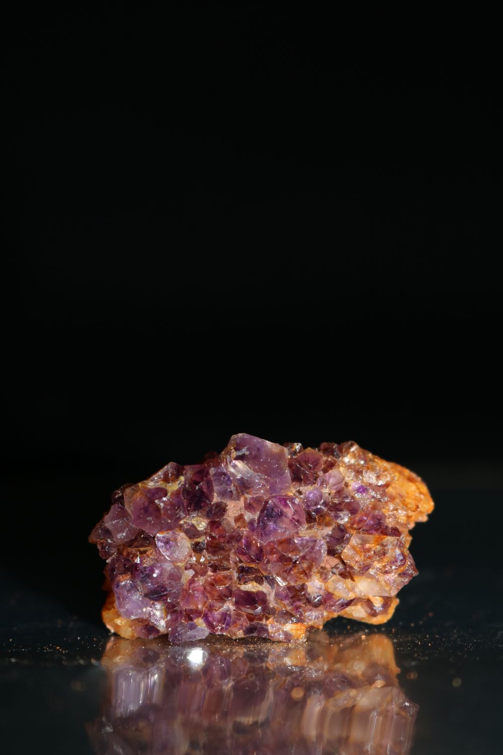 Natural Small Dark Amethyst Clusters