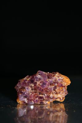 Natural Small Dark Amethyst Clusters