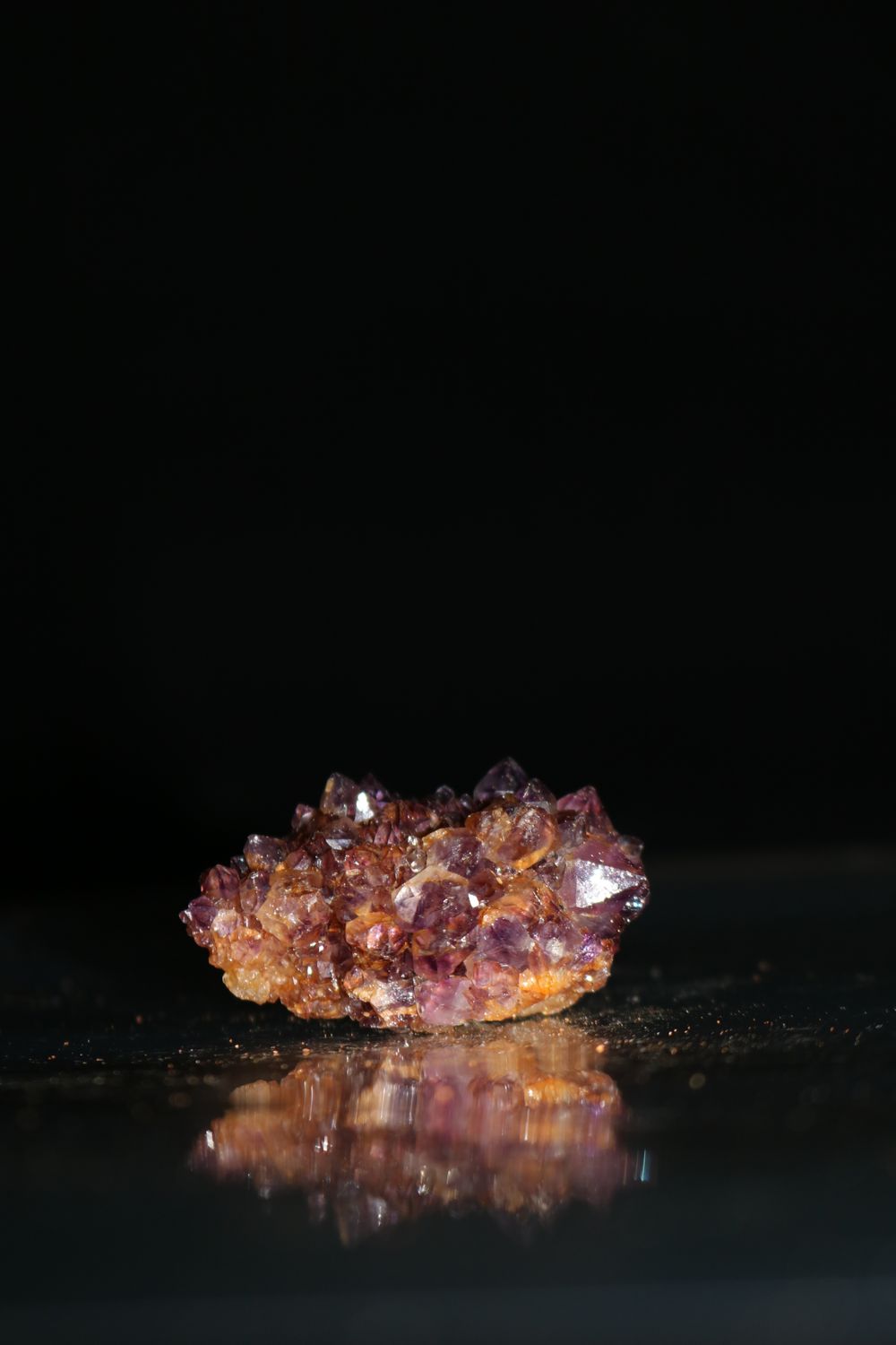 Natural Small Dark Amethyst Clusters