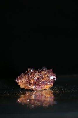 Natural Small Dark Amethyst Clusters