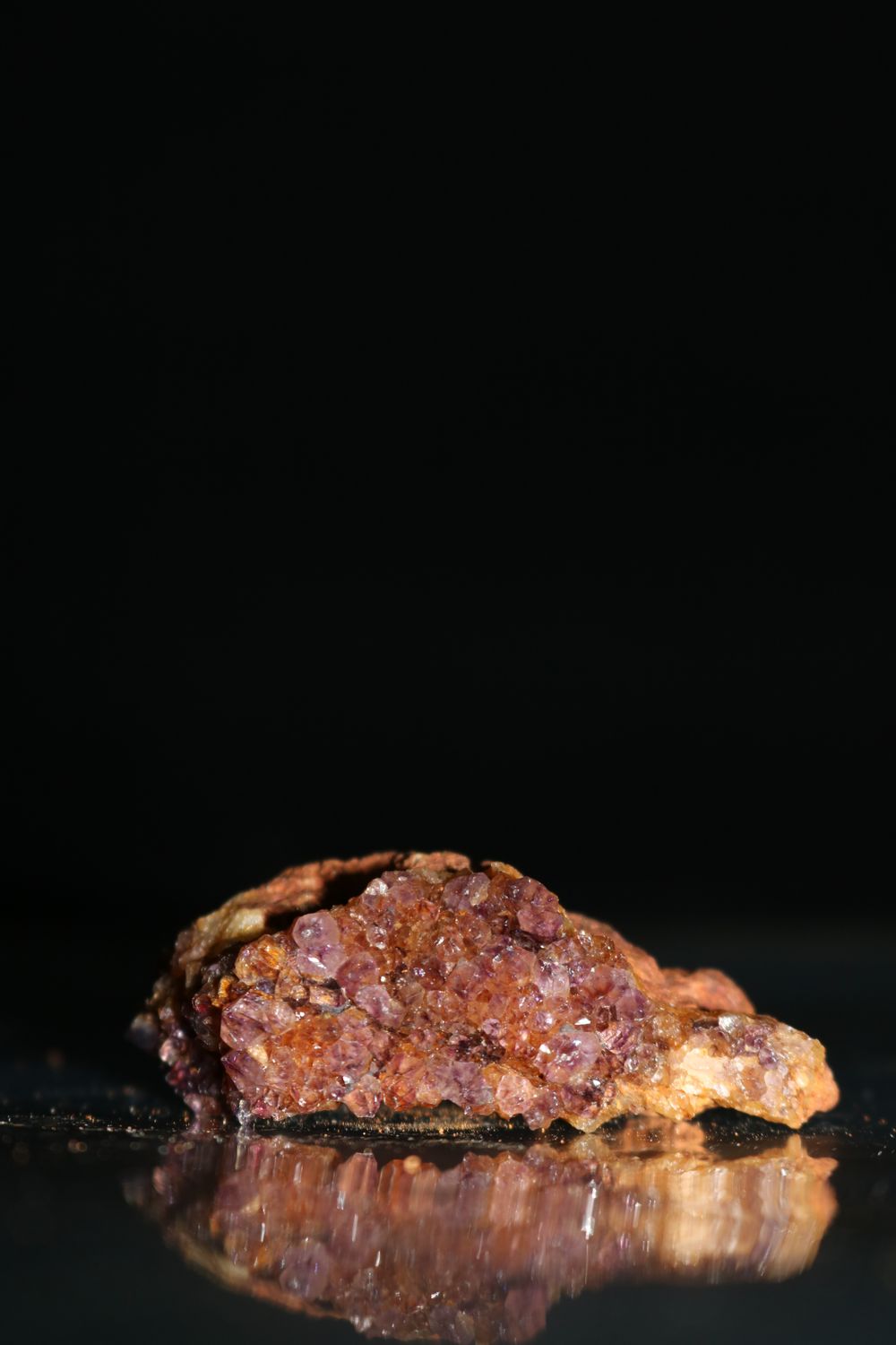 Natural Small Dark Amethyst Clusters