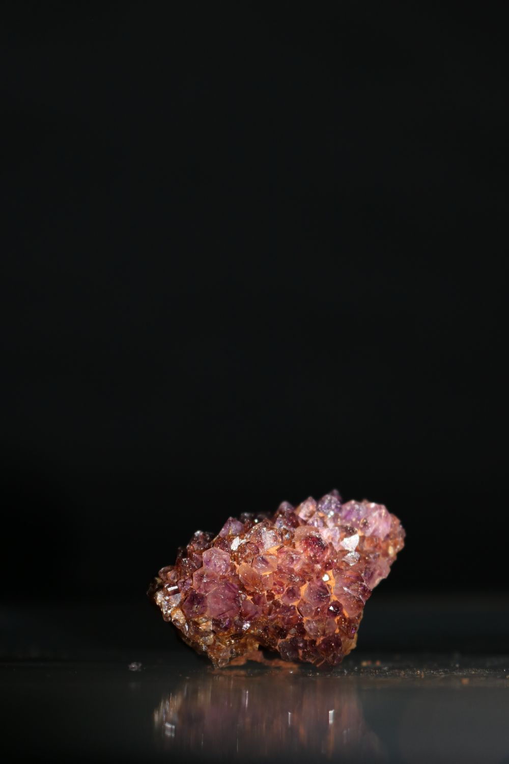 Natural Small Dark Amethyst Clusters