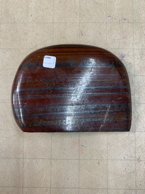 Polished Branded Tiger Iron Stone Standing Freeform