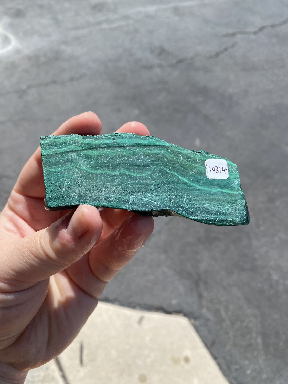 Malachite Slab