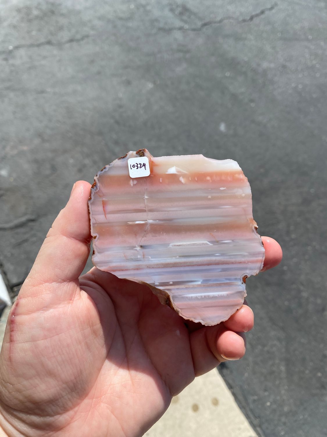 Banded Agate Slab