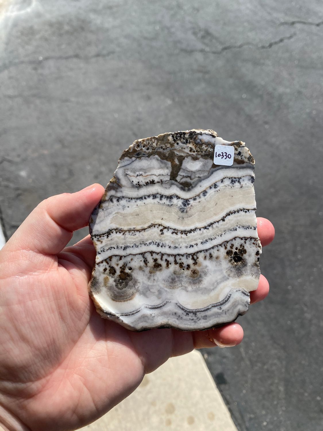 Silver Lace Onyx Slab