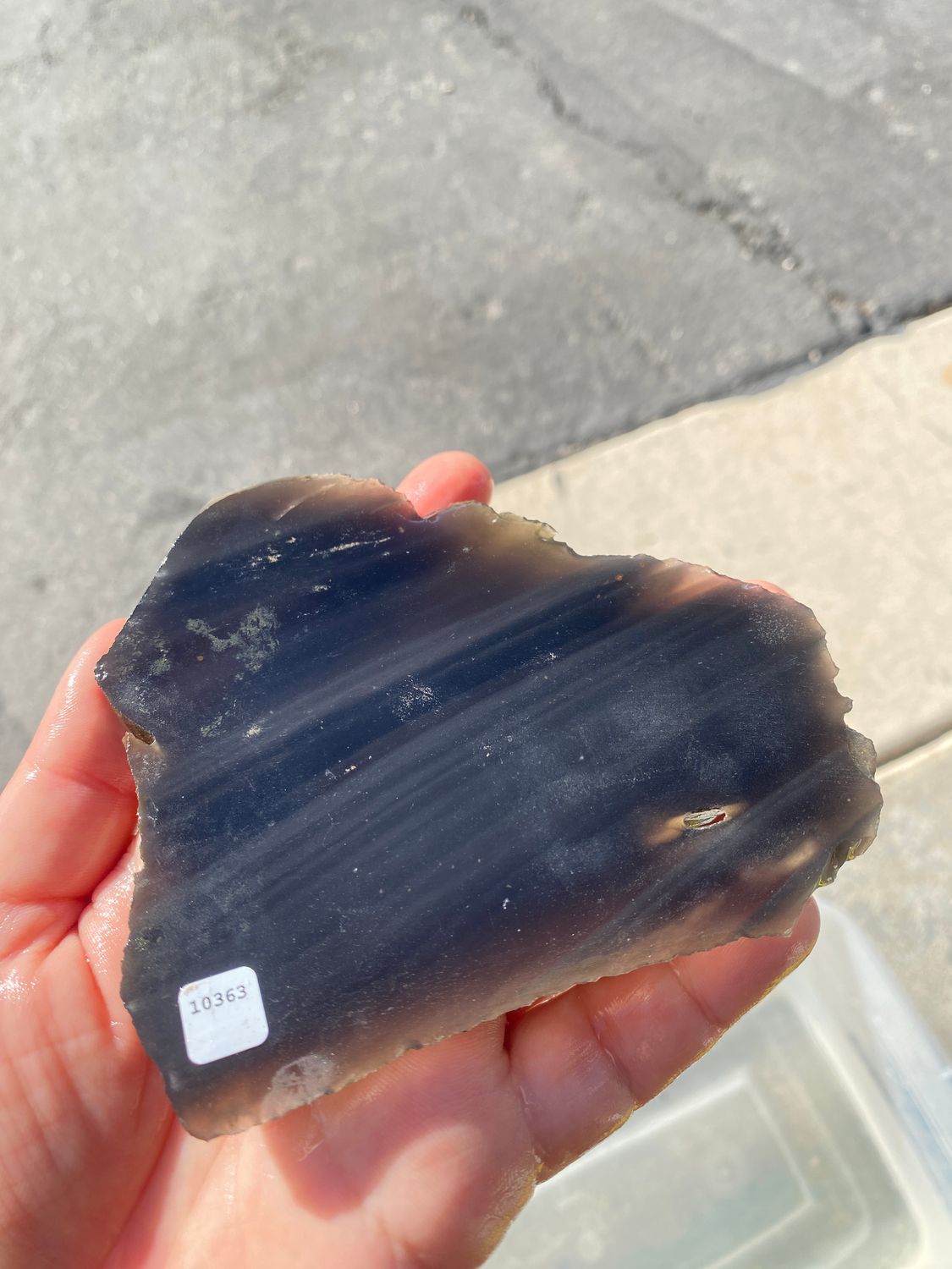 Obsidian Slab