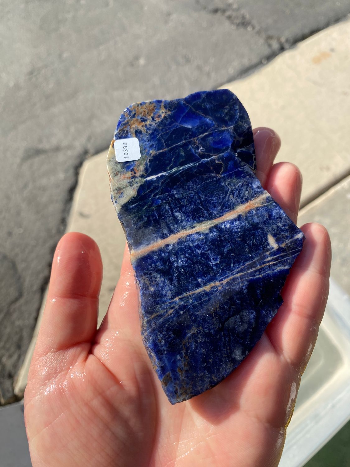 Sodalite Slab