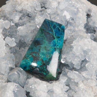 Chrysocolla Shattuckite Cabochon Chrysocolla Shattuckite Cabochon