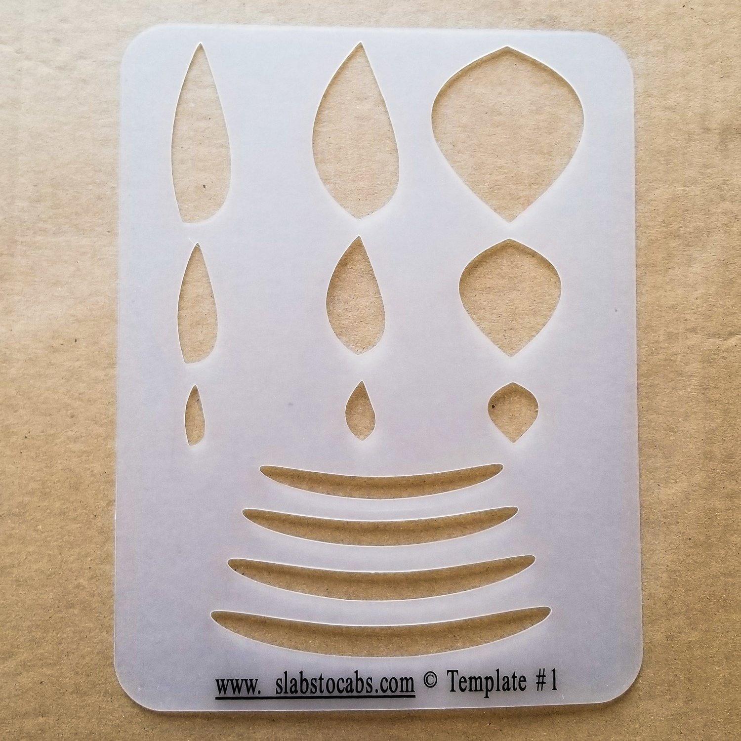 Cabochon Template Sheet 1