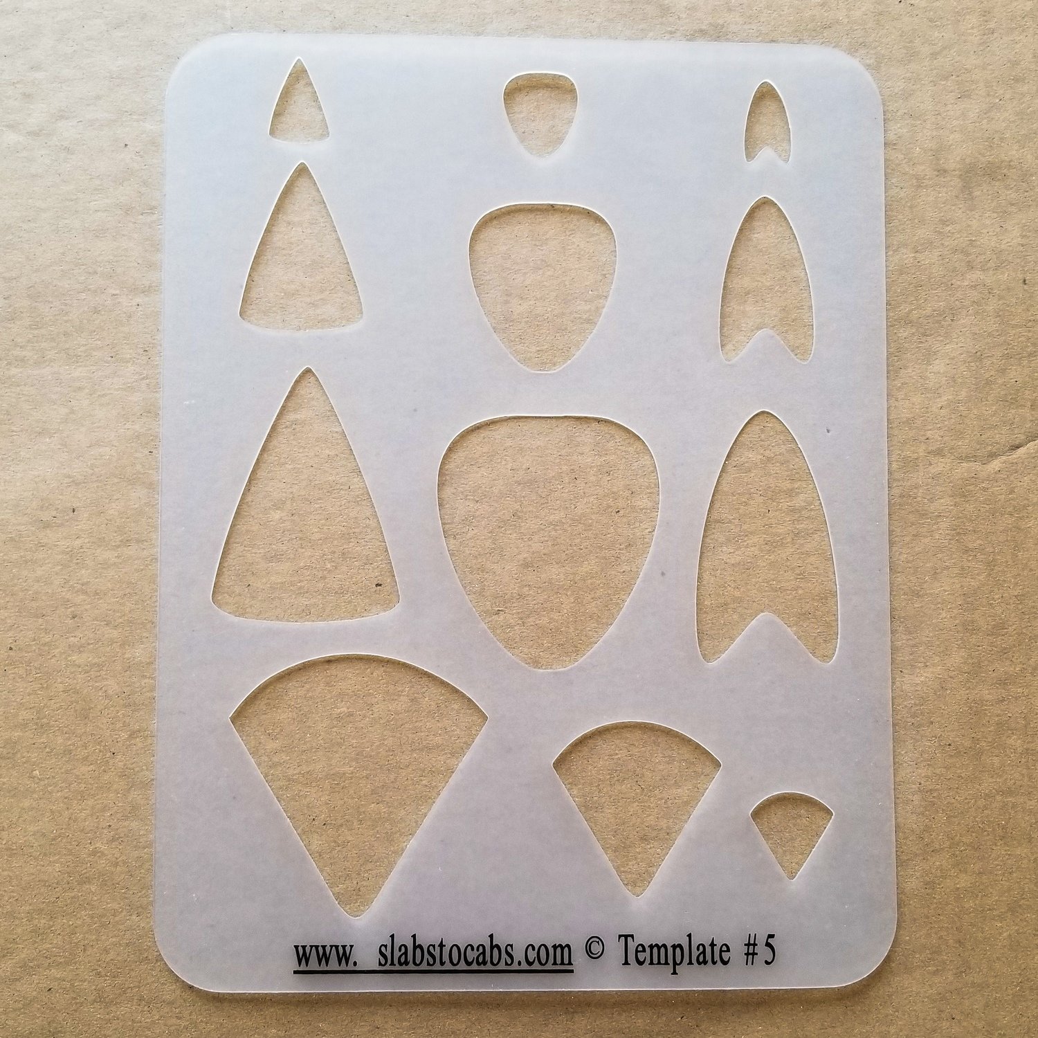 Cabochon Template - Sheet #5