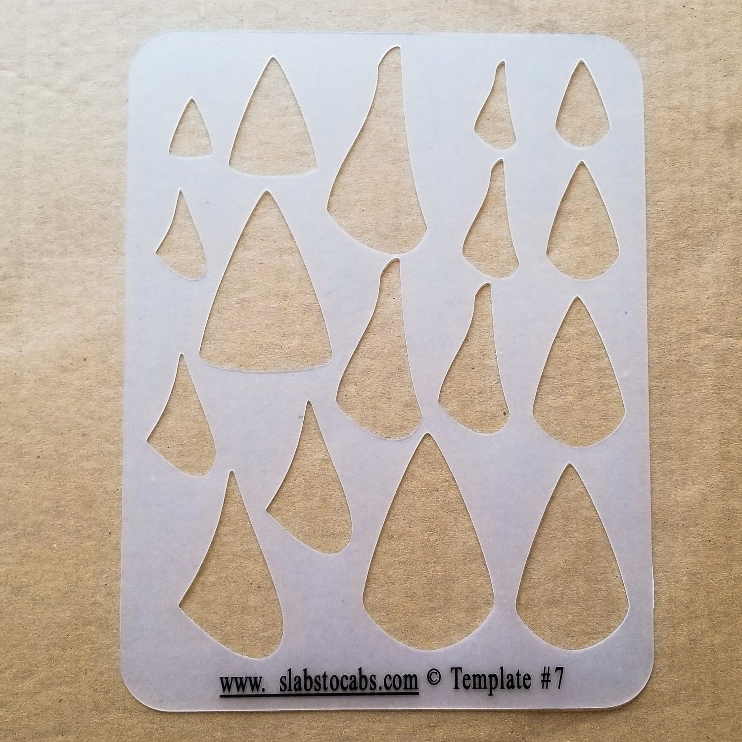 Cabochon Template - Sheet #7