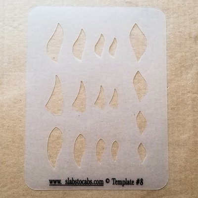 Cabochon Template - Sheet #8