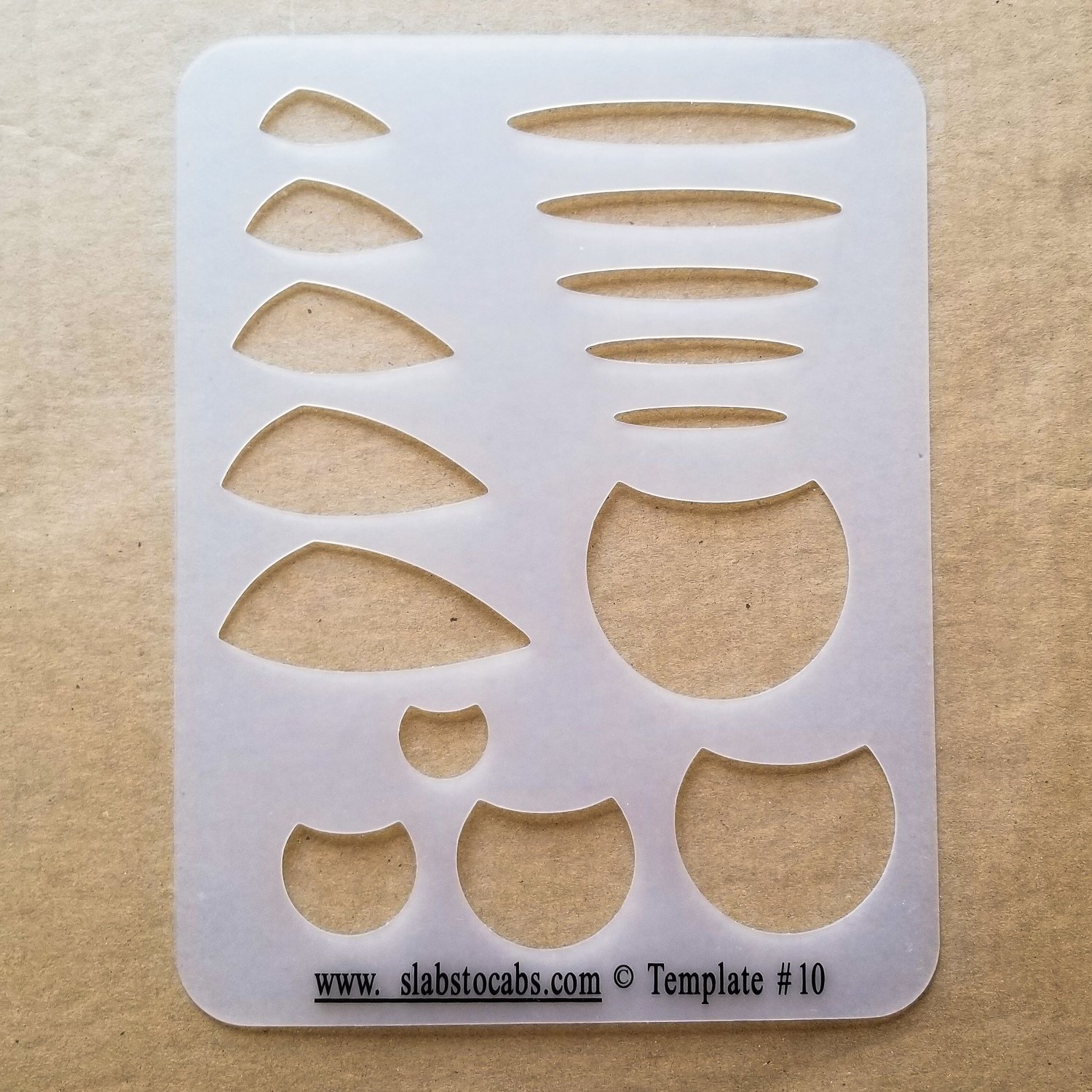 Cabochon Template - Sheet #10