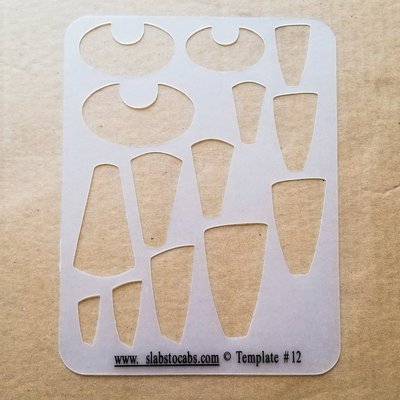 Cabochon Template - Sheet #12