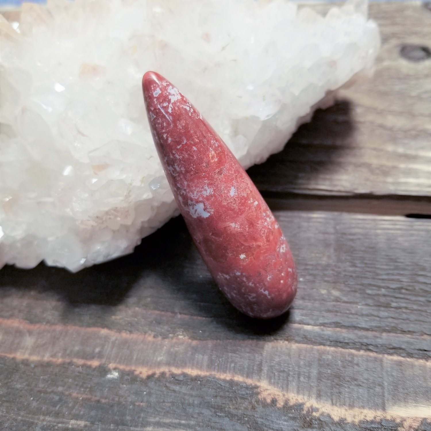 Red Jasper Massage Wand