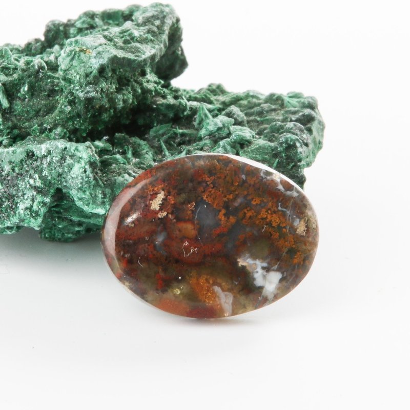 Moss Agate Cabochon