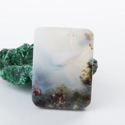 Moss Agate Cabochon
