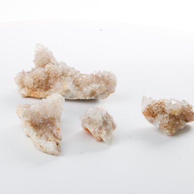 Spirit Quartz Clusters - Set of 4 Spirit Quartz Clusters - Set of 4