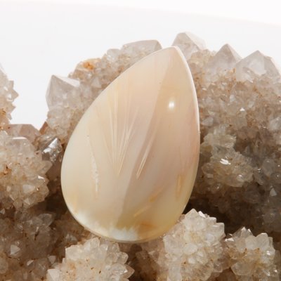 Tube Agate Cabochon