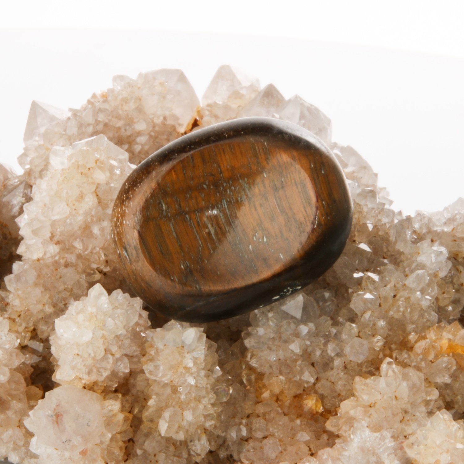 Tiger&#39;s Eye Worry Stone