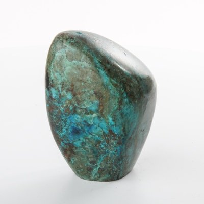 Polished Chrysocolla-Shattuckite Display Piece Polished Chrysocolla-Shattuckite Display Piece